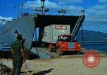 Image of Unloading ammunition Khanh Hoa Vietnam, 1970, second 58 stock footage video 65675023880