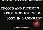 Image des opérations de sauvetage Lyon France, 1930, de la seconde 3 séquences d'archives historiques vidéo 65675023907