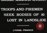 Image des opérations de sauvetage Lyon France, 1930, de la seconde 5 séquences d'archives historiques vidéo 65675023907