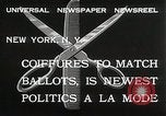 Immagine di Hoover e Roosevelt stili di capelli New York United States USA, 1932, secondo 3 filmato di repertorio 65675023915