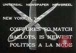 Immagine di Hoover e Roosevelt stili di capelli New York United States USA, 1932, secondo 4 filmato di repertorio 65675023915