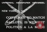 Immagine di Hoover e Roosevelt stili di capelli New York United States USA, 1932, secondo 5 filmato di repertorio 65675023915