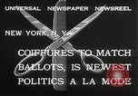 Immagine di Hoover e Roosevelt stili di capelli New York United States USA, 1932, secondo 6 filmato di repertorio 65675023915