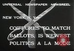 Immagine di Hoover e Roosevelt stili di capelli New York United States USA, 1932, secondo 7 filmato di repertorio 65675023915