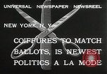 Immagine di Hoover e Roosevelt stili di capelli New York United States USA, 1932, secondo 8 filmato di repertorio 65675023915