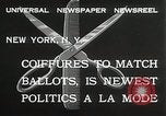 Immagine di Hoover e Roosevelt stili di capelli New York United States USA, 1932, secondo 11 filmato di repertorio 65675023915