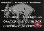 Immagine di Al Smith Newark New Jersey USA, 1932, secondo 6 filmato di repertorio 65675023917