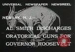 Immagine di Al Smith Newark New Jersey USA, 1932, secondo 7 filmato di repertorio 65675023917
