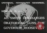 Immagine di Al Smith Newark New Jersey USA, 1932, secondo 11 filmato di repertorio 65675023917