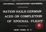 Immagine di Capitano W V Gronau New York United States USA, 1930, secondo 1 filmato di repertorio 65675023924