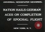 Immagine di Capitano W V Gronau New York United States USA, 1930, secondo 3 filmato di repertorio 65675023924