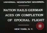 Immagine di Capitano W V Gronau New York United States USA, 1930, secondo 5 filmato di repertorio 65675023924
