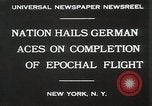 Immagine di Capitano W V Gronau New York United States USA, 1930, secondo 8 filmato di repertorio 65675023924