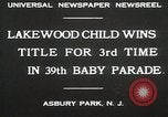 Immagine di 39 Baby Parade Asbury Park New Jersey USA, 1930, secondo 4 filmato di repertorio 65675023925