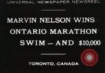 Immagine di Maratona di Ontario nuotare Toronto Ontario Canada, 1930, secondo 1 filmato di repertorio 65675023926
