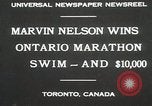 Immagine di Maratona di Ontario nuotare Toronto Ontario Canada, 1930, secondo 3 filmato di repertorio 65675023926