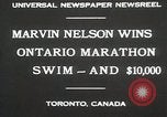 Immagine di Maratona di Ontario nuotare Toronto Ontario Canada, 1930, secondo 4 filmato di repertorio 65675023926