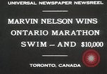 Immagine di Maratona di Ontario nuotare Toronto Ontario Canada, 1930, secondo 5 filmato di repertorio 65675023926