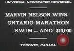 Immagine di Maratona di Ontario nuotare Toronto Ontario Canada, 1930, secondo 6 filmato di repertorio 65675023926