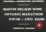 Immagine di Maratona di Ontario nuotare Toronto Ontario Canada, 1930, secondo 8 filmato di repertorio 65675023926