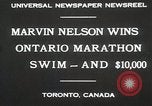 Immagine di Maratona di Ontario nuotare Toronto Ontario Canada, 1930, secondo 9 filmato di repertorio 65675023926