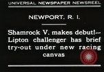 Image of Shamrock V Newport Rhode Island USA, 1930, second 1 stock footage video 65675023928