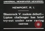 Image of Shamrock V Newport Rhode Island USA, 1930, second 3 stock footage video 65675023928