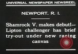 Image of Shamrock V Newport Rhode Island USA, 1930, second 5 stock footage video 65675023928