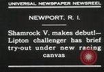 Image of Shamrock V Newport Rhode Island USA, 1930, second 9 stock footage video 65675023928