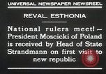 Standbild Präsident Moscicki Tallinn Estland, 1930, aus Sekunde 9 historischem Filmmaterial Videoclip 65675023929