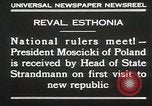 Standbild Präsident Moscicki Tallinn Estland, 1930, aus Sekunde 10 historischem Filmmaterial Videoclip 65675023929