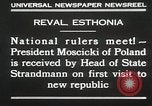 Standbild Präsident Moscicki Tallinn Estland, 1930, aus Sekunde 11 historischem Filmmaterial Videoclip 65675023929