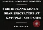 Standbild Flugzeugabsturz Chicago Illinois USA, 1930, aus Sekunde 1 historischem Filmmaterial Videoclip 65675023931