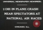 Standbild Flugzeugabsturz Chicago Illinois USA, 1930, aus Sekunde 4 historischem Filmmaterial Videoclip 65675023931