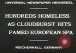 Image averse hits Reichenhall la Bavière en Allemagne, 1930, de la seconde 7 séquences d'archives historiques vidéo 65675023933