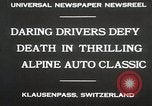 Standbild Alpine Auto Classic Race Klausen Pass Schweiz, 1930, aus Sekunde 5 historischem Filmmaterial Videoclip 65675023934