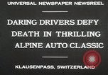 Standbild Alpine Auto Classic Race Klausen Pass Schweiz, 1930, aus Sekunde 9 historischem Filmmaterial Videoclip 65675023934