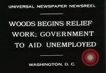 Image Arthur Woods menant des projets de travail au cours de la dépression Washington DC USA, 1930, de la seconde 3 séquences d'archives historiques vidéo 65675023935
