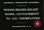 Image Arthur Woods menant des projets de travail au cours de la dépression Washington DC USA, 1930, de la seconde 5 séquences d'archives historiques vidéo 65675023935