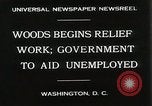 Image Arthur Woods menant des projets de travail au cours de la dépression Washington DC USA, 1930, de la seconde 6 séquences d'archives historiques vidéo 65675023935