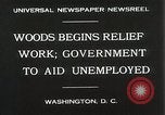 Image Arthur Woods menant des projets de travail au cours de la dépression Washington DC USA, 1930, de la seconde 10 séquences d'archives historiques vidéo 65675023935