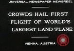 Image of G-38 plane Vienna Austria, 1930, second 4 stock footage video 65675023937