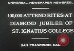 Image Diamond jubilee San Francisco California USA, 1930, de la seconde 5 séquences d'archives historiques vidéo 65675023938