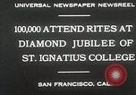 Image Diamond jubilee San Francisco California USA, 1930, de la seconde 9 séquences d'archives historiques vidéo 65675023938