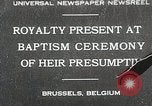 Image Le baptême Bruxelles Belgique, 1930, de la seconde 1 séquences d'archives historiques vidéo 65675023942