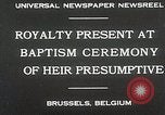 Image Le baptême Bruxelles Belgique, 1930, de la seconde 4 séquences d'archives historiques vidéo 65675023942