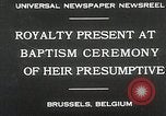 Image Le baptême Bruxelles Belgique, 1930, de la seconde 8 séquences d'archives historiques vidéo 65675023942