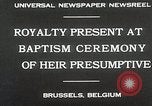 Image Le baptême Bruxelles Belgique, 1930, de la seconde 9 séquences d'archives historiques vidéo 65675023942