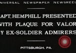 Immagine di Capitano Hemphill Pittsburgh Pennsylvania USA, 1930, secondo 1 filmato di repertorio 65675023945
