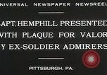 Immagine di Capitano Hemphill Pittsburgh Pennsylvania USA, 1930, secondo 3 filmato di repertorio 65675023945